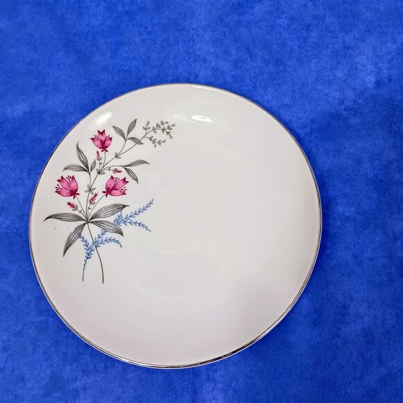 Royal Monarch China Fern Valley 6.5" Dessert Plate Holland MCM VNTG Replacement - Picture 5 of 16